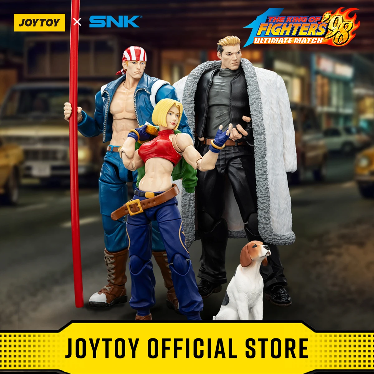 

Фигурки Warhammer SNK 1/18 KOF '98UM '97 Special Team Ryuji Yamazaki Billy Kane Blue Mary