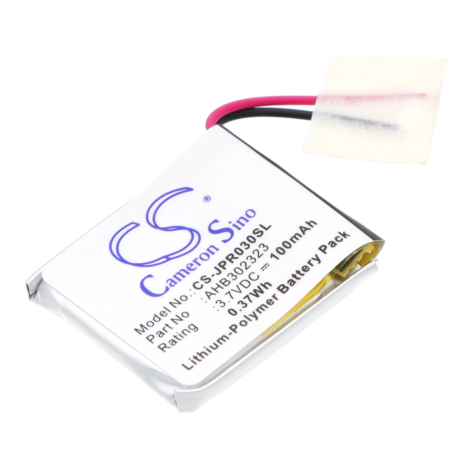 Replacement 3.7V 100mAh Wireless Headset Battery AHB302323 for Jabra BT3030  Street2 Street 2