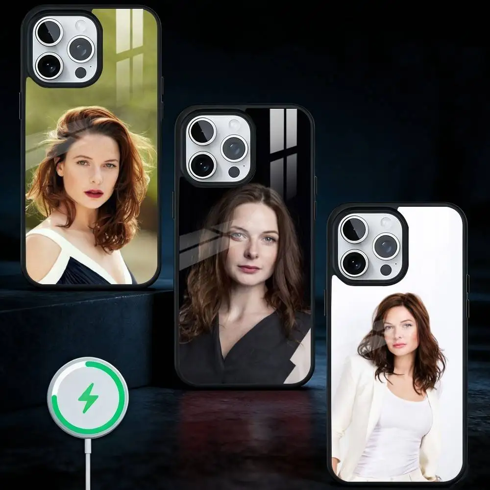 

Actor R-Rebecca F-Ferguson Phone Case For iPhone17,16,15,14,13 Plus,Pro Max Magnetic For Magsafe Wireless Charging