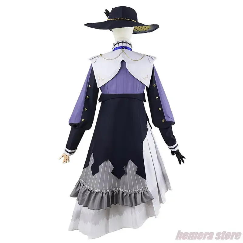 Game pjsk yoisaki Kanade lolita dress cosplay costume Halloween outfits women dress project Sekai anime suit