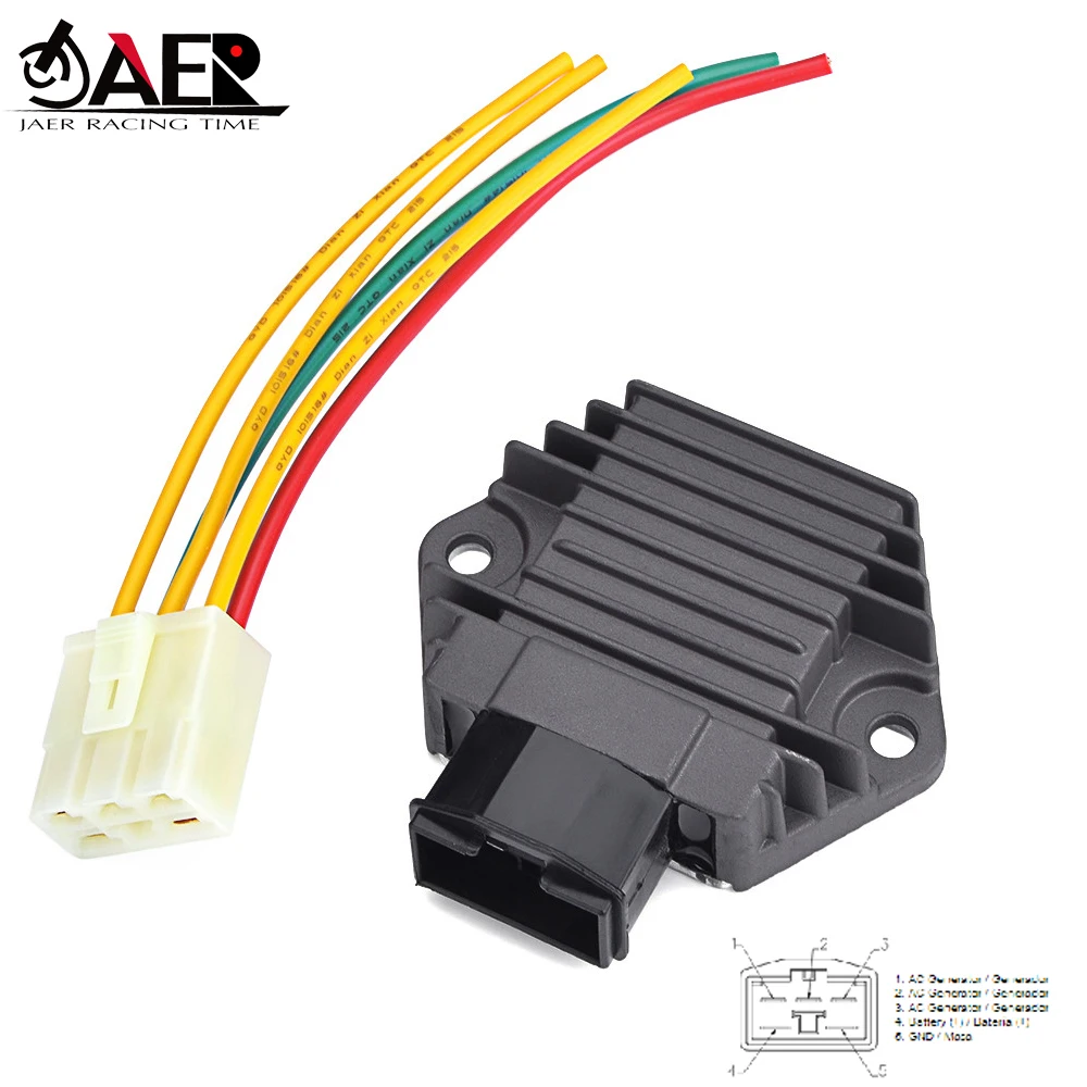 Rectificador regulador de motocicleta SH691AA para Honda CB600 CB400F CB250 Hornet 250 CBR600F CBR900 CB500 CBR250 Shadow750 CBF600