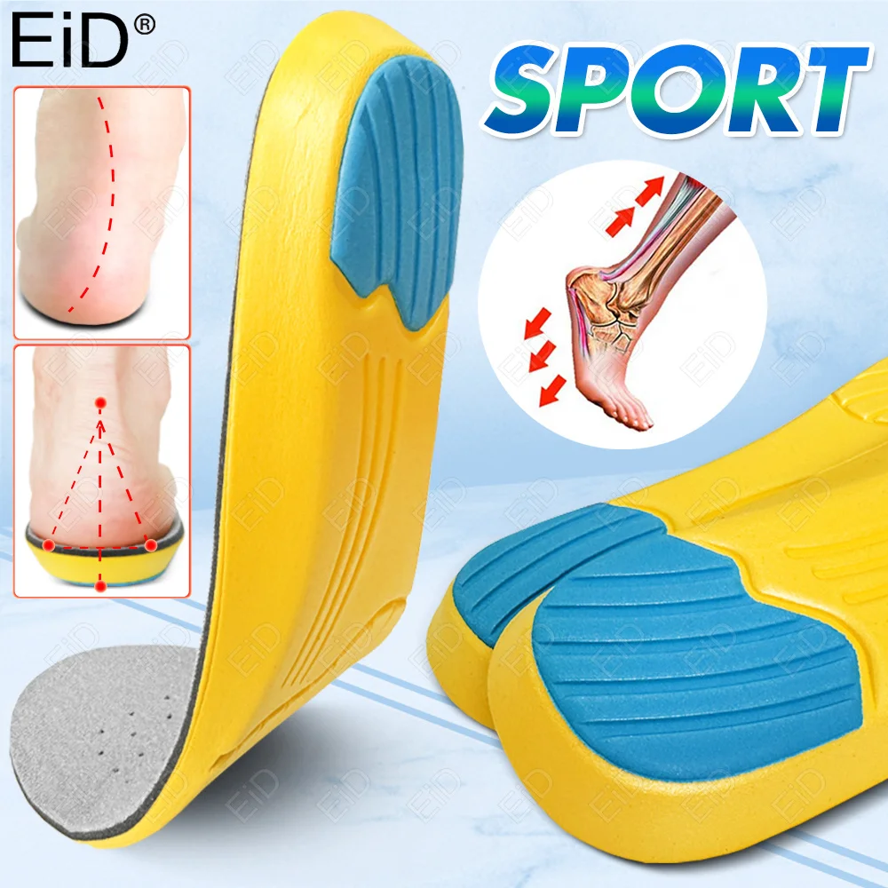 

Sports Orthopedic Insoles for Man Women Memory Foam Cushion Gel Insole Arch Support Sport Shoe Pad Soft Running Insert Unisex