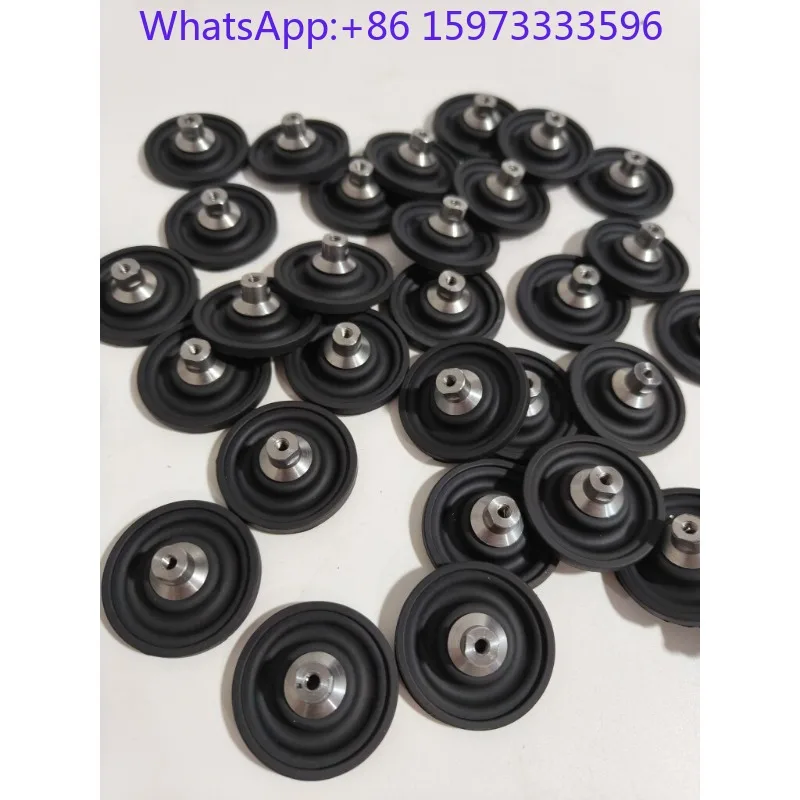 1pcs Rubber Composite Vacuum Diaphragm Outer Diameter 41MM Screw Hole 4MM for Pneumatic Pump Equipment Replacement Spare Parts