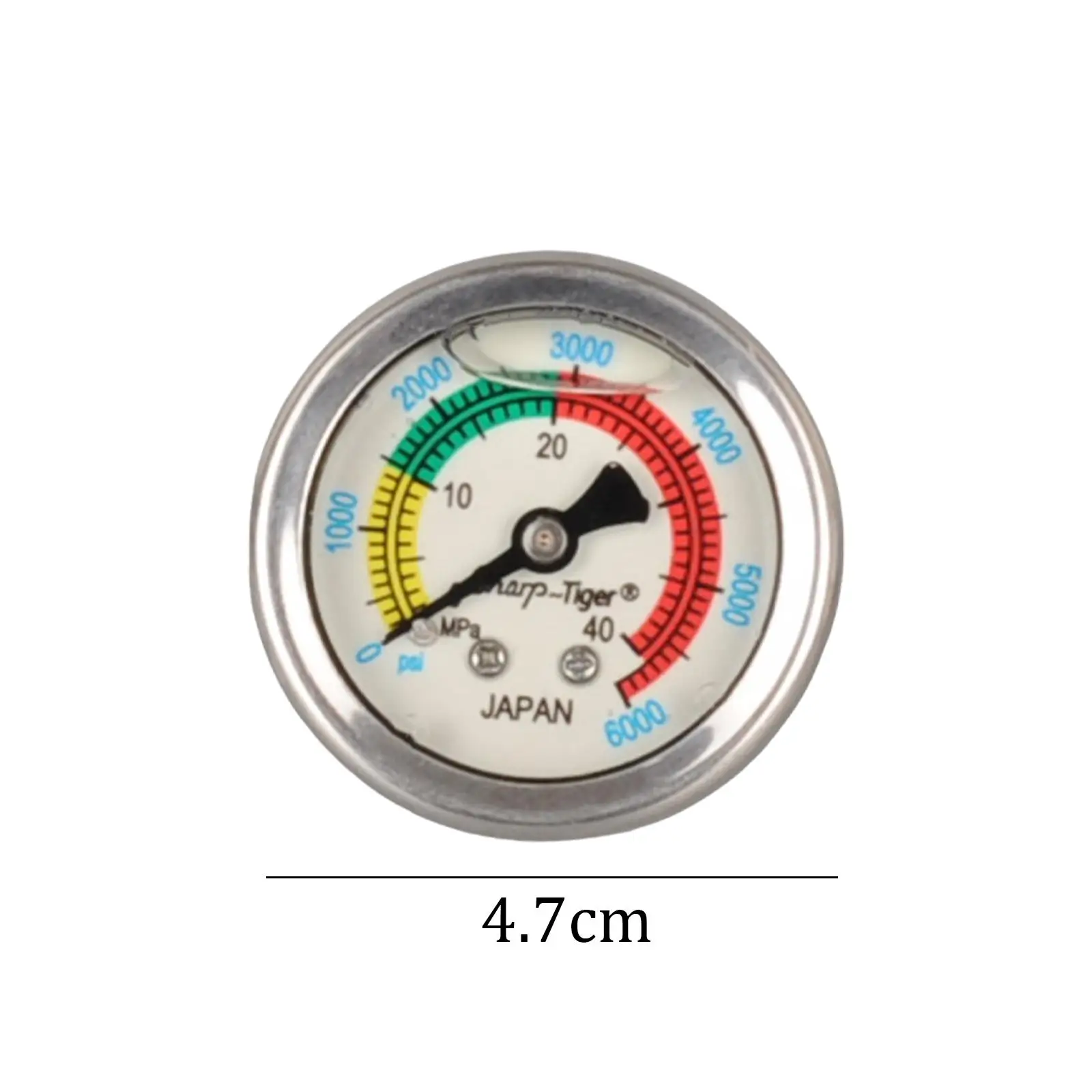 High Pressure Air Pump Gauge Professional Easy to Read 30mpa 40mpa Digital Display Replaces Stable Performance Pressure Gauge