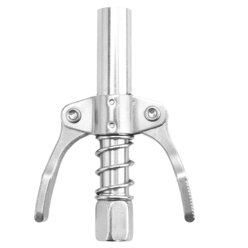 

Соединитель для смазочного инструмента на 10000 фунтов на квадратный дюйм, двойная ручка, форсунка для масла из нержавеющей стали, сверхмощный быстрый замок NPTI/8