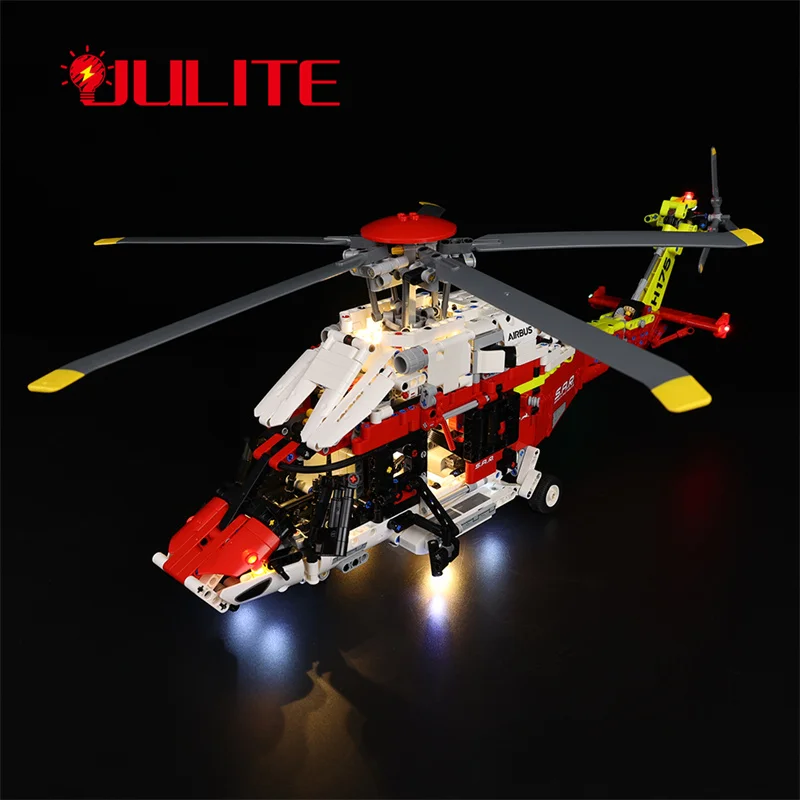 

LED Light Kit Building Block For Technic 42145 Airbus H175 Rescue Helicopter(NOT Include the Model) LED Lighting Accessories DIY