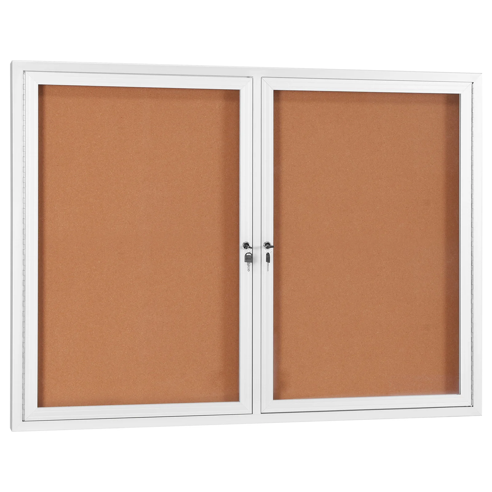 

Витрина-доска для объявлений с алюминиевой рамой и стеклянной дверцей на замке для школ, офисов, классов, коммерческих помещений