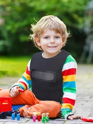 Gilet a compressione sensoriale Comfort a pressione profonda per autismo, iperattività, disturbi dell'elaborazione dell'umore, traspirante, aderente