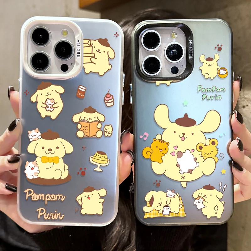 Sanrio Pom Pom Purin Kawaii Case for Xiaomi Redmi Note 14 13 12 11 10 9 8 Pro Plus 14S 12S 11S 10S 9S Redmi 14C 14R 13C 12C 11A