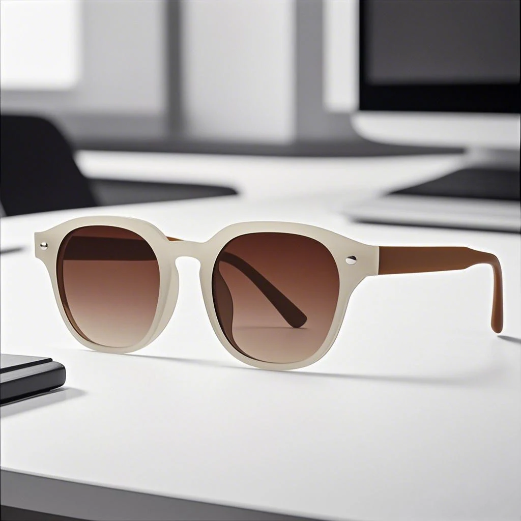 

Лето 2023, новые ретро современные солнцезащитные очки с двойным лучом для вождения на открытом воздухе, персонализированные солнцезащитные очки для уличной фотографии с защитой от UV400