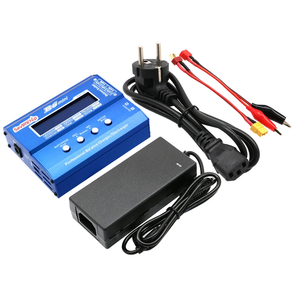 Imax B6 Mini 60W Balance Charger Discharger With 12V 5A Adapter Compatible With LiPo NiMH Nicd LiHV NiCd PB Battery For RC Model