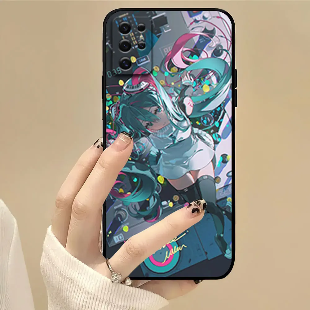 H-Hatsune M-Miku Phone Case For Samsung S22 S23 A73 A72 A71 A54 A53 E ULTRA Color Soft Shell