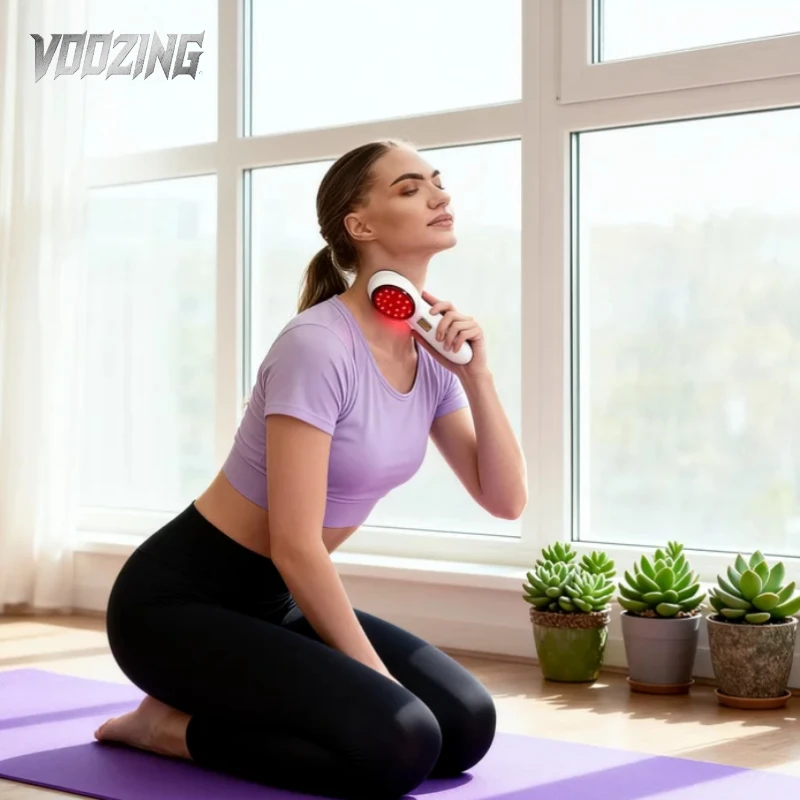 

Высокочастотный вибрационный массажер для лица 650 нм, способствующий поглощение, отбеливание, против морщин, беспроводная бытовая техника