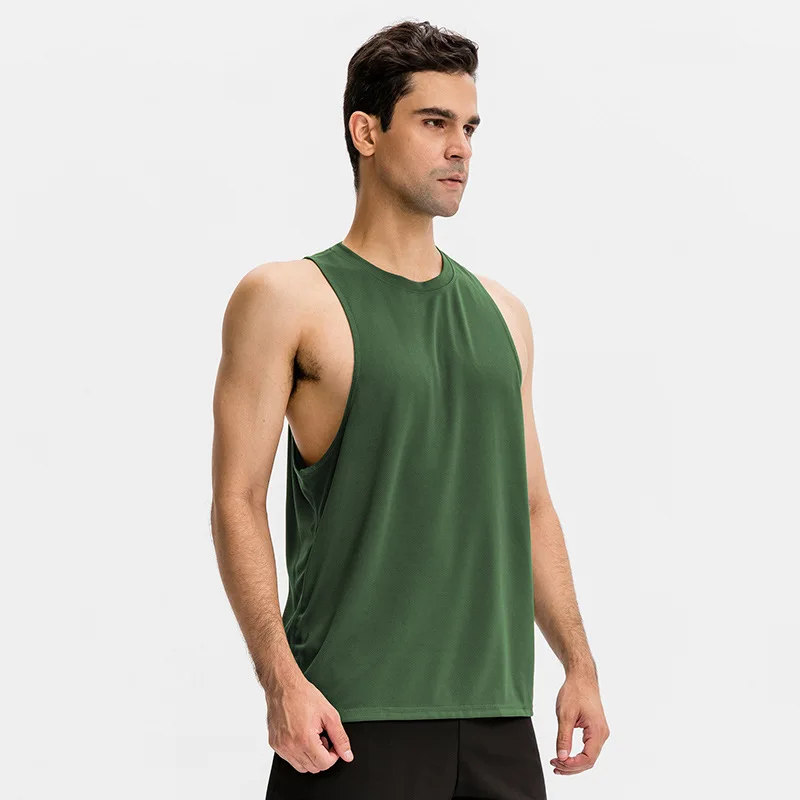 MRMT 2024 Brand New Men's Loose Sports Vest Sleeveles Waistcoat Breathable Quick-Drying Top Men's t Shirt t-Shirt For Male Tops