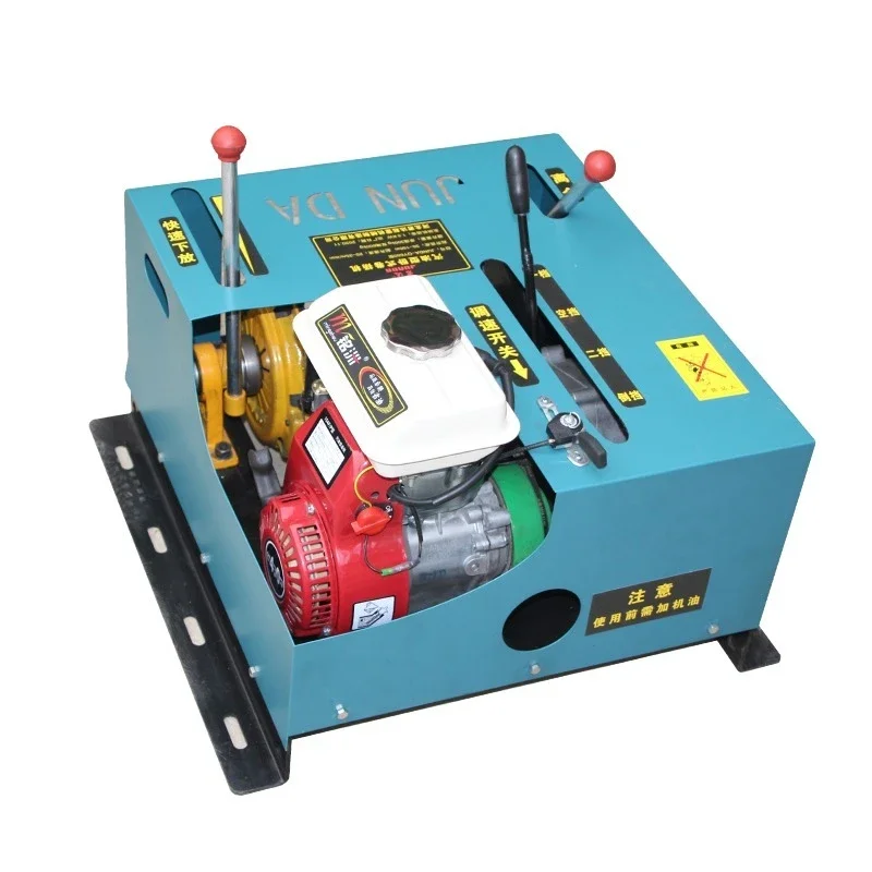 Winch grinder diesel engine 5T gasoline cable traction machine 3t heavy-duty winch 8-ton electric angle grinder hoist