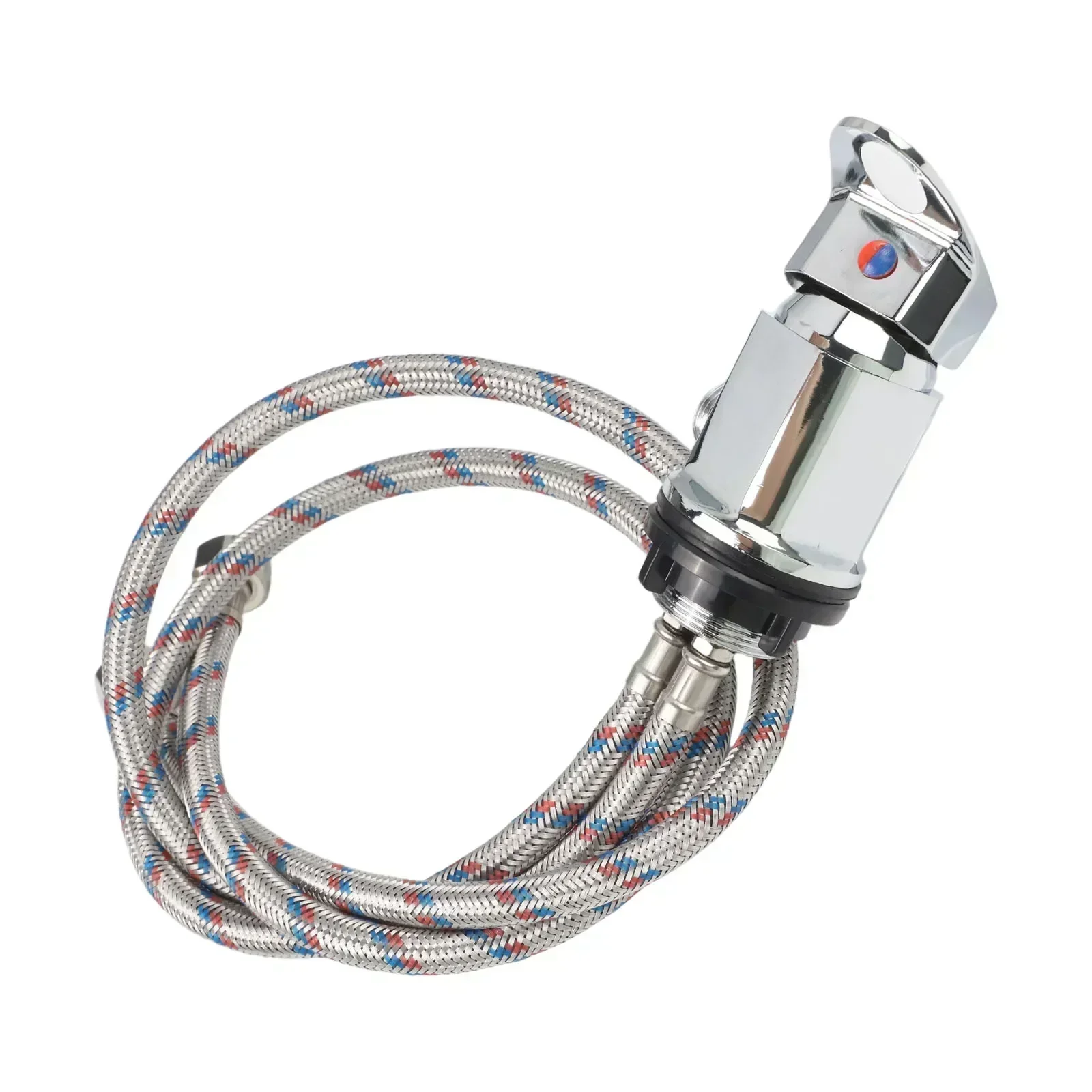 Camper Accessories Mixing Valve Camping Showers Easy Installation On-Demand Functionality Stainless Steel Parts For RVs