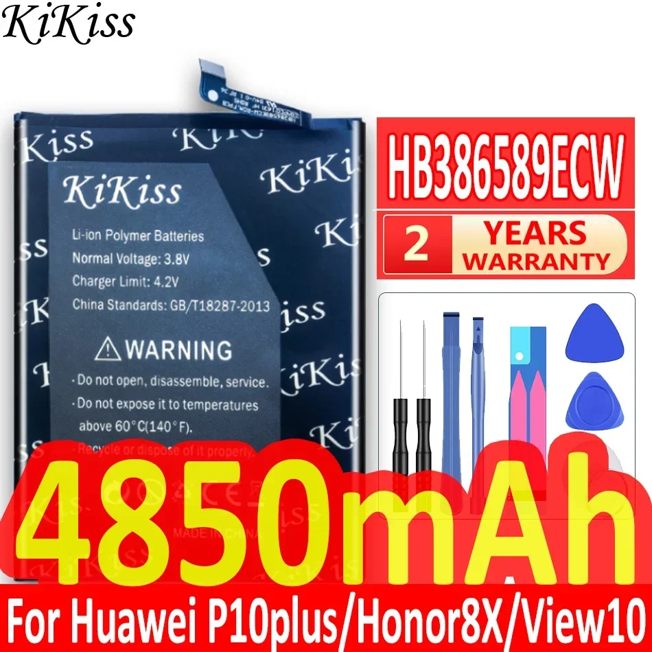 For Hua Wei HB386589ECW 4850mAh battery For Huawei Honor 8X 9X P10 PLUS View 10 Mate 20 Lite Nova 3 4 5T Rechargeable Batteries