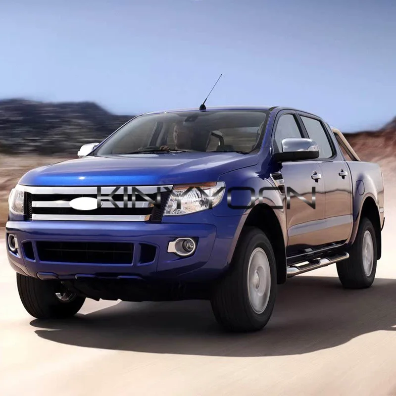 Car Front Bumper Headlight For Ford Ranger T6 2012 2013 2014 2015 2016 2017 Front Headlamp Head lights