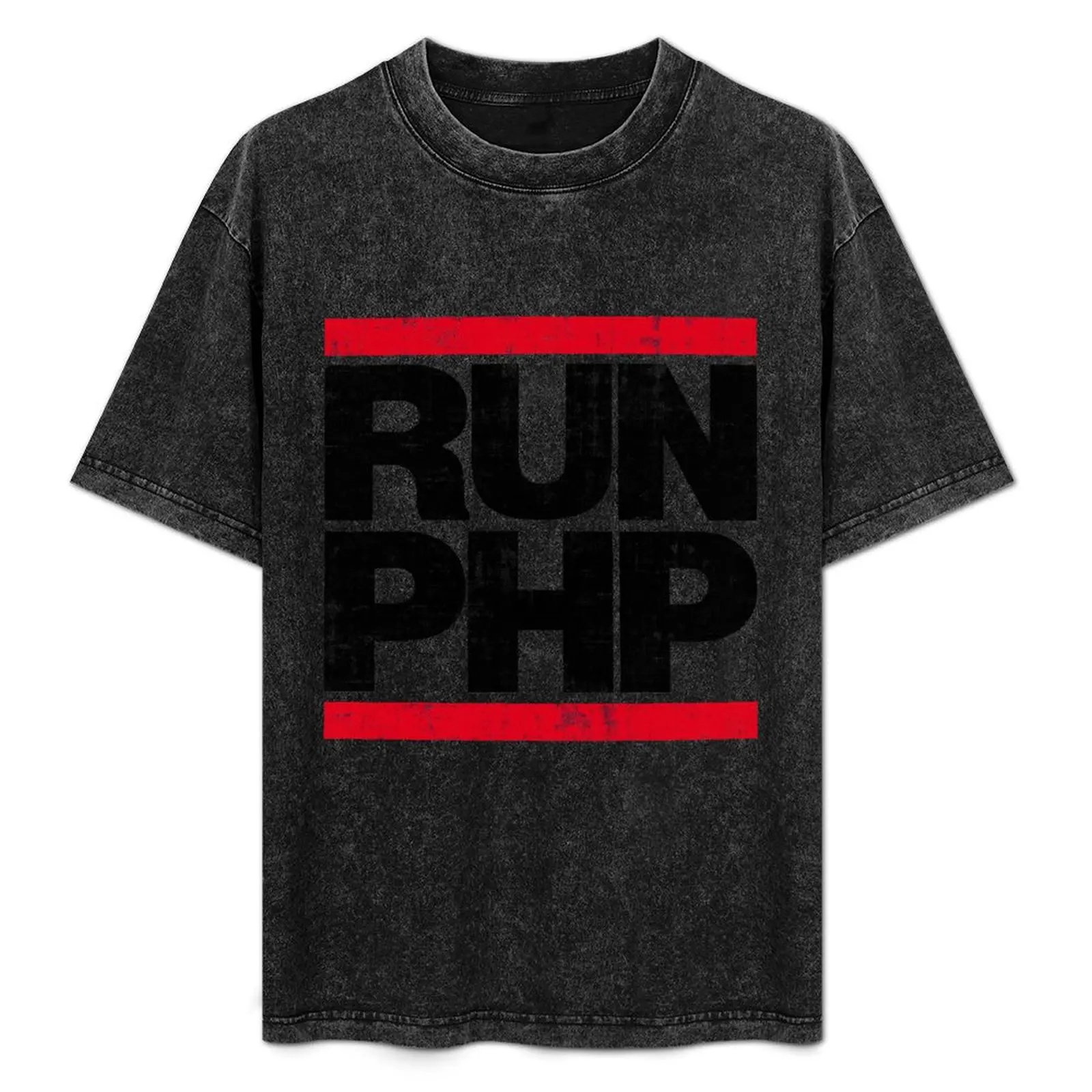 Camiseta RUN PHP para correr, camiseta de manga corta de alto rendimiento