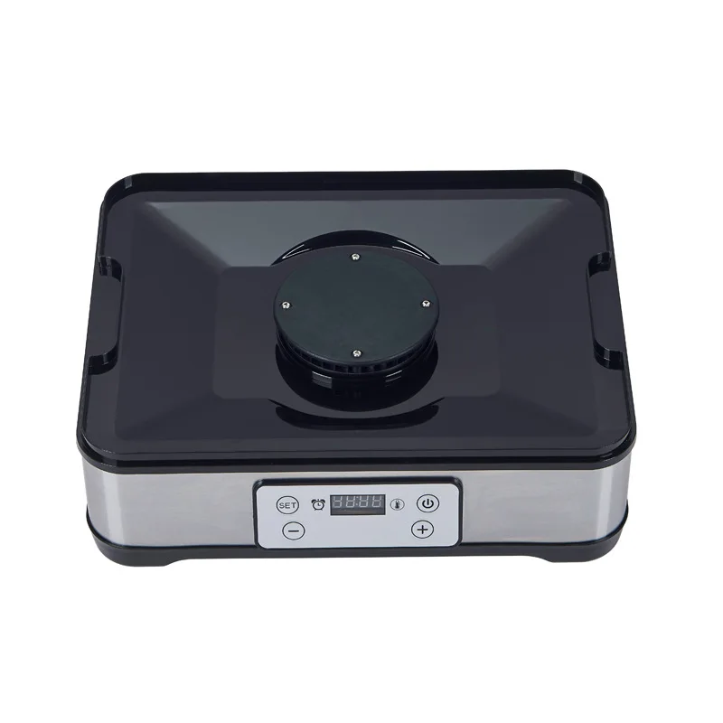 Stainless Steel Rectangular Food Dryer Intelligent Timing & Temperature Control Household Fruit Dehydrator