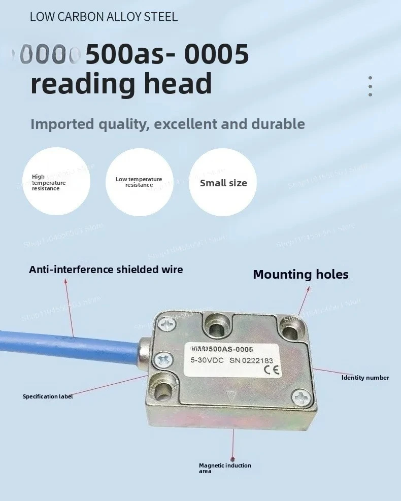 MSK500AS-0005 Magnetic head magnetic grid ruler magnetic sensor MB500