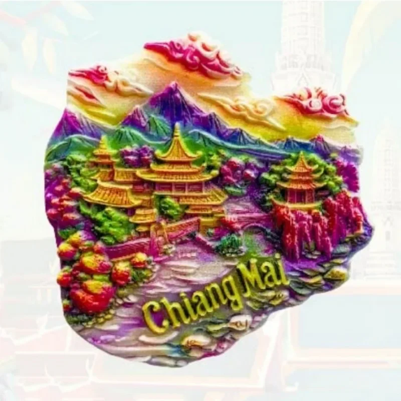

Thailand Fridge Stickers Phuket Travelling Souvenirs Wedding Gifts Home Decoration Bangkok Chiang Mai Fridge Magnets