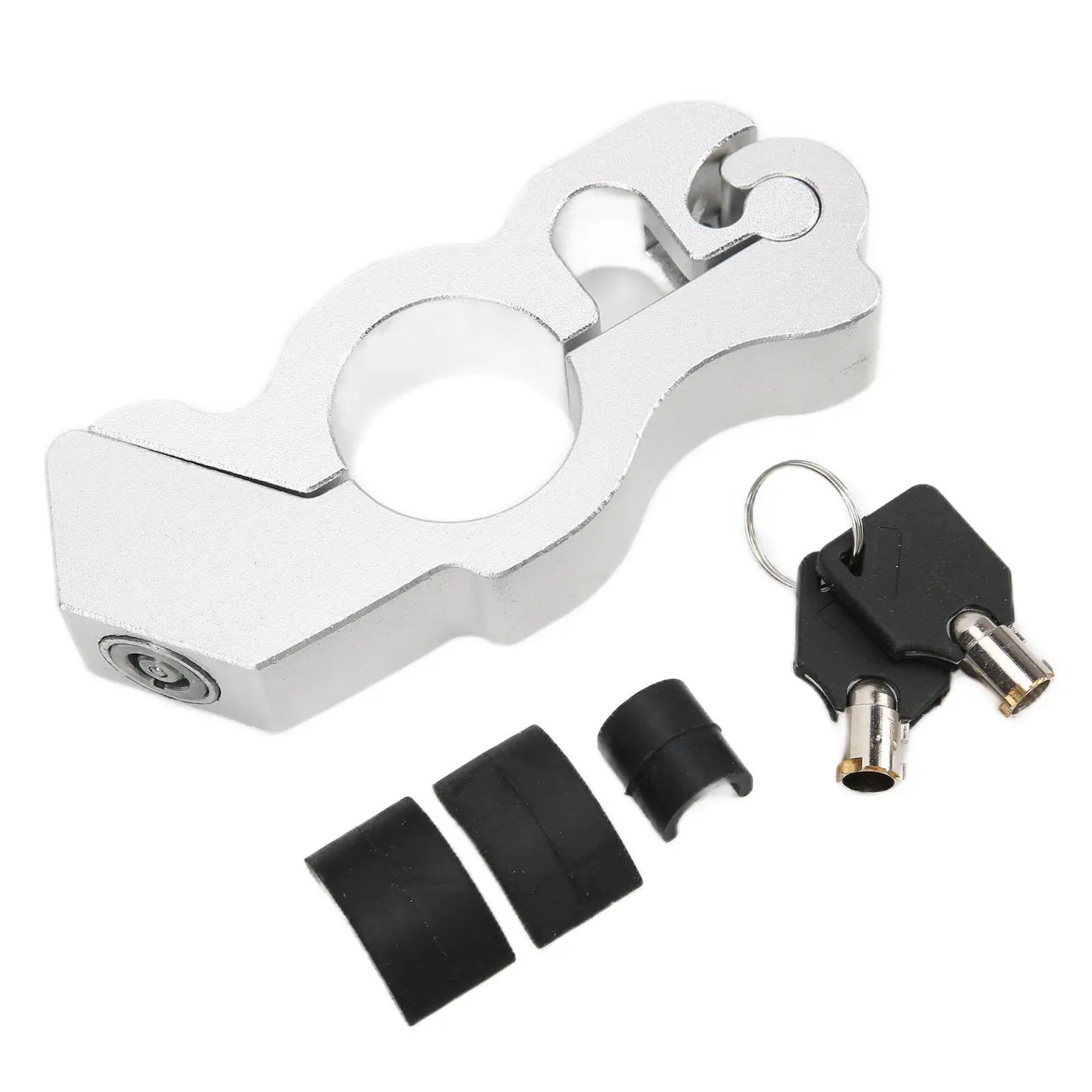 Universal Motorcycle Handlebar Brake Levers Lock - Anti-Theft Protection for scooters & for atvs