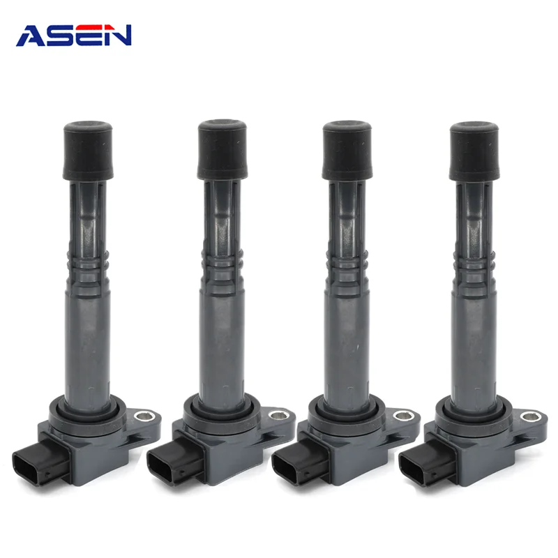 

4pcs Ignition Coil for Honda Civic K20 K24 Accord Element S2000 CSX RSX FR-V CRV STREAM 2.0/2.4L 2.2 30520-PNA-007 30520-RAA-007