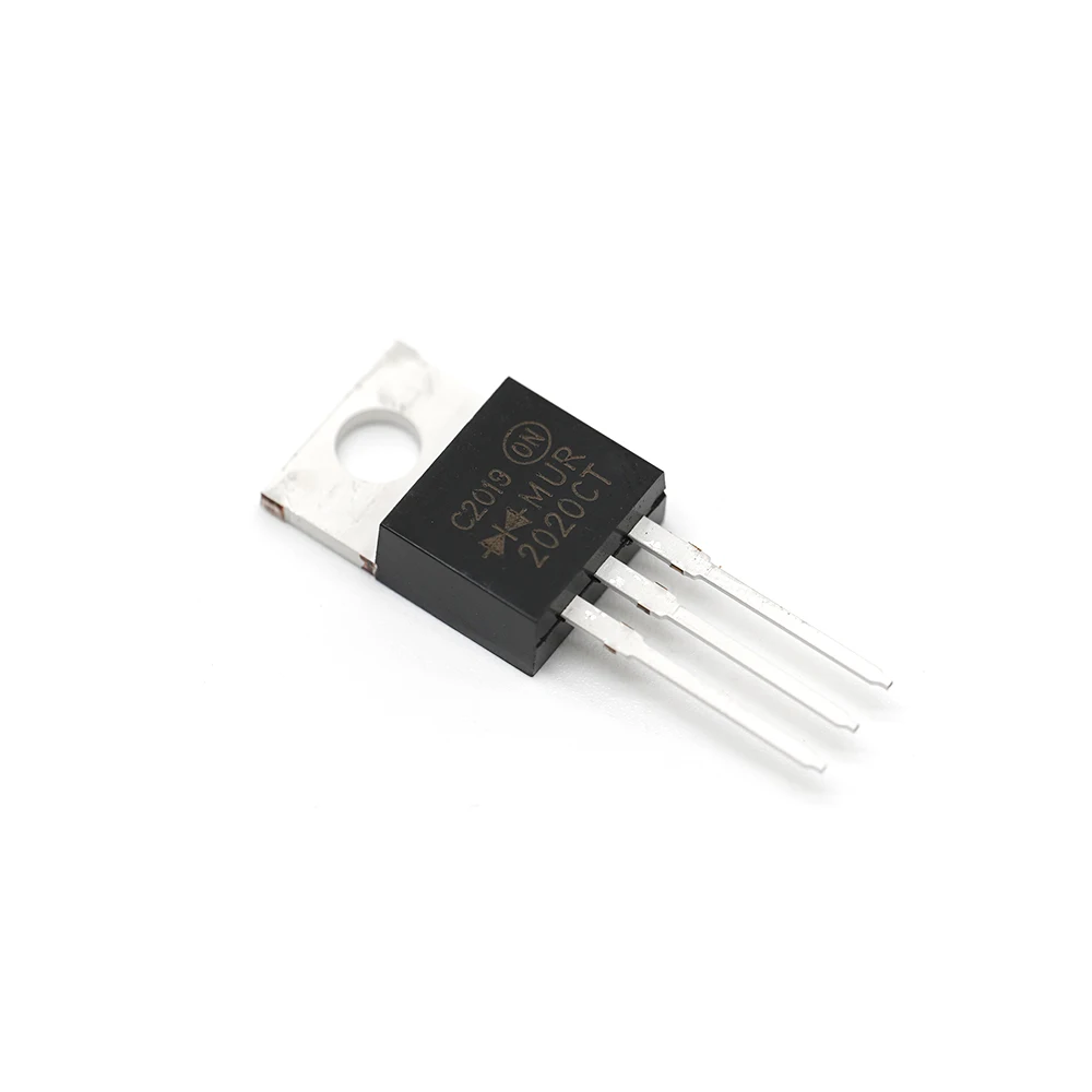 10PCS/ Schottky diode MUR2020CTR TO-220 common anode MUR2020CT common cathode pair tube fast recovery