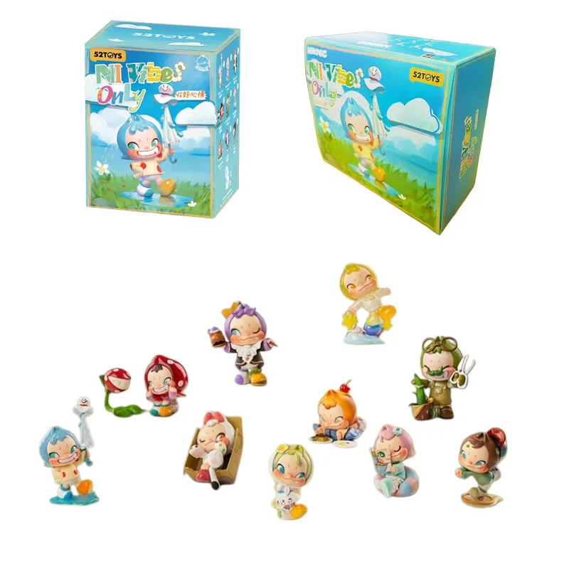 

In Stock 52TOYS NINNIC Good Mood Series Blind Box Kawaii Blind Box Anime Figure Children Toys Guess Bag Mystery Box Gifts