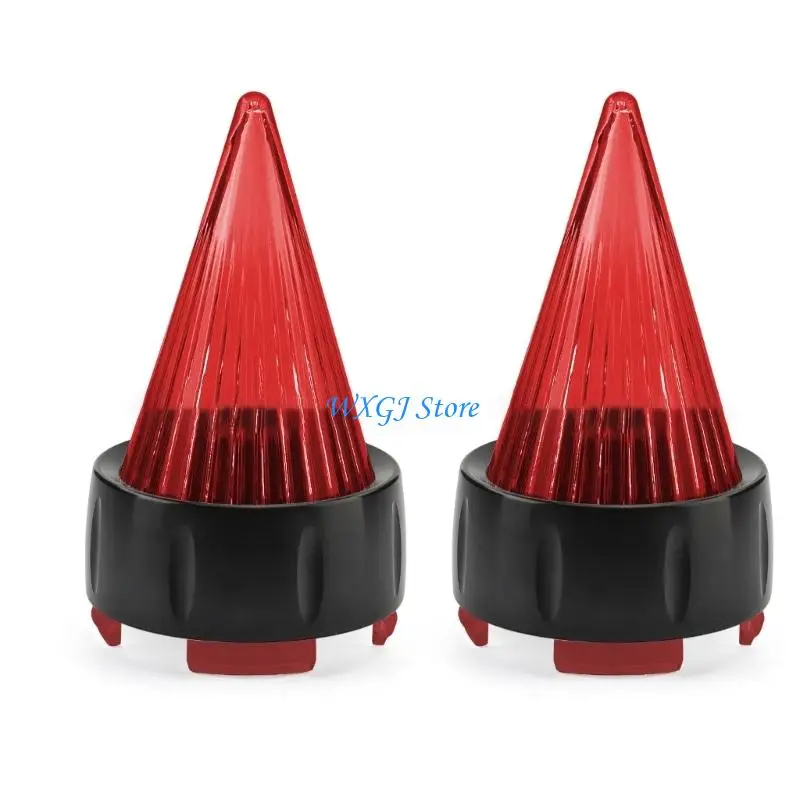 

37JE 2Pcs Light Weight Turn Light Cap Universal Motorcycle Lens Cover for 883 1200 XL Easy Installation