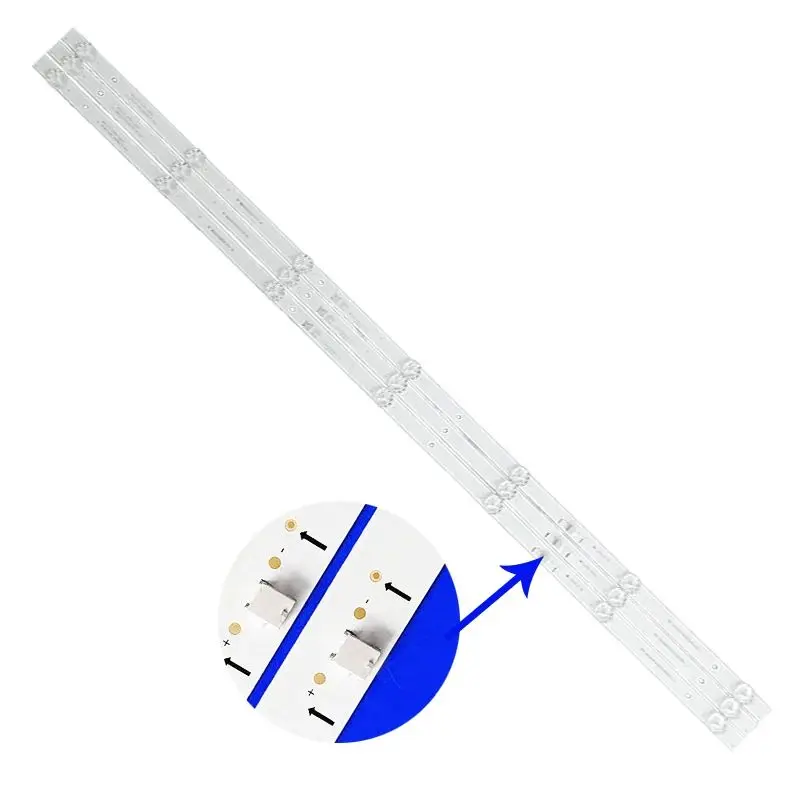 

НОВАЯ светодиодная лента подходит 43FСS1 43FСY1 F43G8000С F42F7000С 43KUS65 RТR4261 НТY-43FНDO6G-НС22 L43N4300 43U750ТS 43U751ТS ЕX-43FТ005В