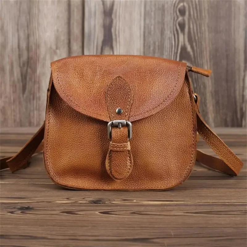 New Fashion Women Leather Shoulder Bag Real Cowhide Crossbody s Luxury Designer Ladies Vintage