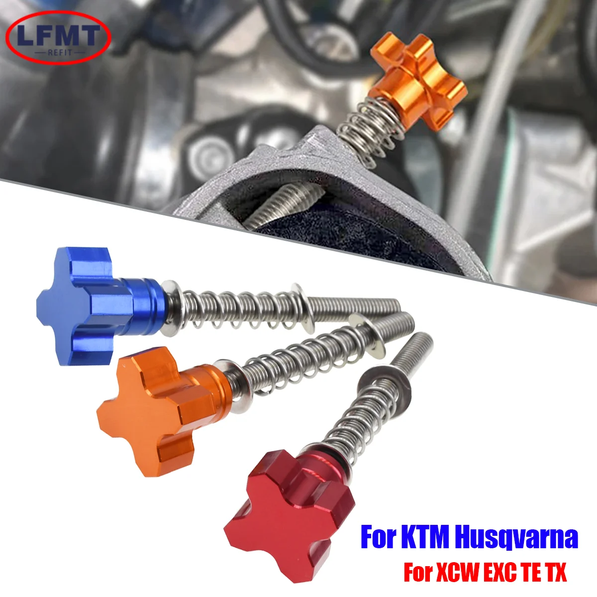 

For Husqvarna TE 300i TE 250i TE150i TX Idle Speed Adjuster Screw For KTM GasGas EXC XC-W 300 250 TPi EC EX 300 2018-2023