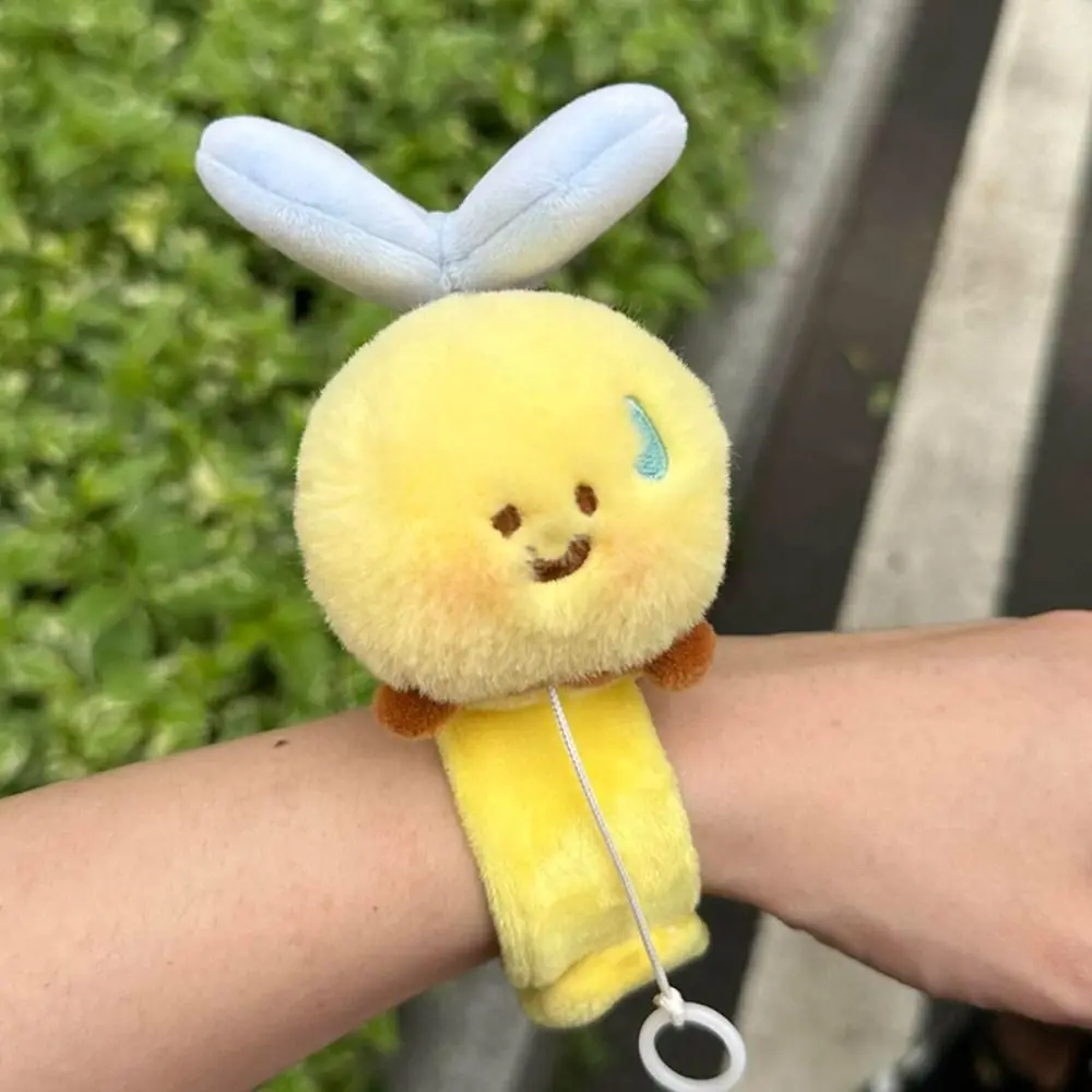 Stuffed Huggers Slap Toy Bee Slap Bracelets Gifts Vibrating Wings Bee Doll Bee Plush Toy Bee Wristband Bee Bracelets