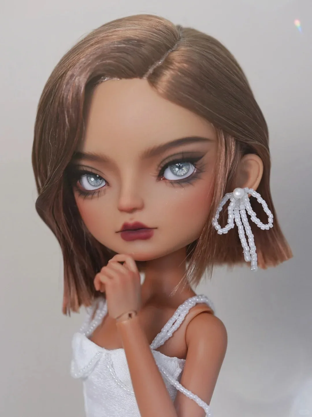 

New BJD Doll1/6 26cm AMY Slim Girl Gift Resin Doll Art Model High Quality Toy DIY Makeup Free shipping