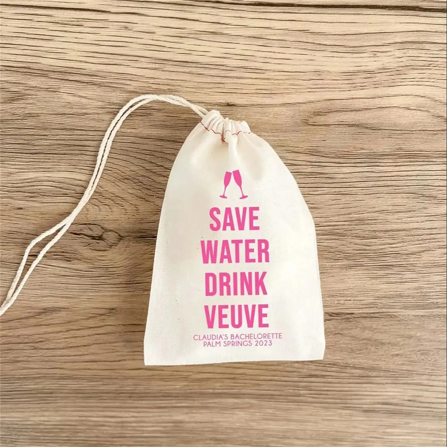 25 piezas Save Water Drink Champagne - Kit de resaca - Favor de despedida de soltera - Veuve Bachelorette - Veuve Before Vows - Bacheloret