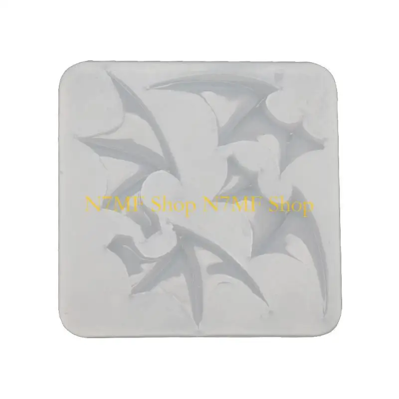 N7MF ستيريو الشر الجناح شكل قالب من السيليكون الجناح شكل قالب الأطفال لتقوم بها بنفسك لعبة الصب #3