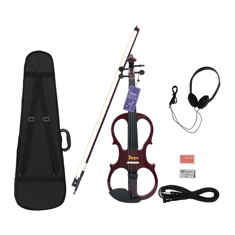 Electroacoustic Violin AU-03 4/4 Grade Student Adult Professional Performance Electronic Music Instrument