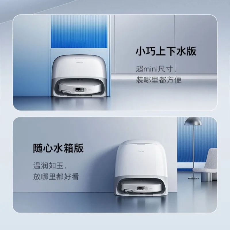 Raccolta automatica di polveri e lavatrice e asciugatrice ad acqua calda