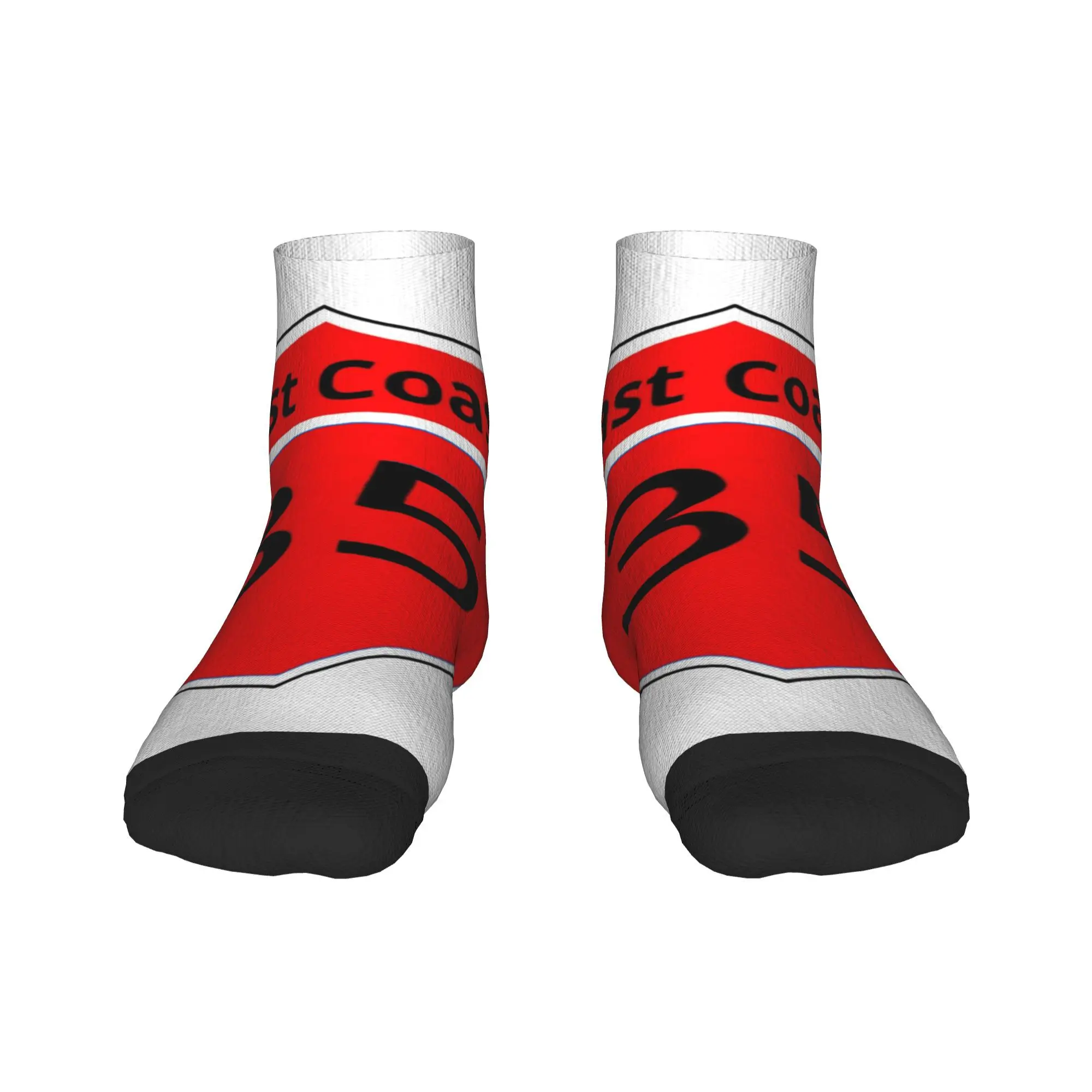 Highway 35 East Coast Socks Harajuku High Quality Stockings All Season Socks Accessories for Man's Woman's Birthday Present