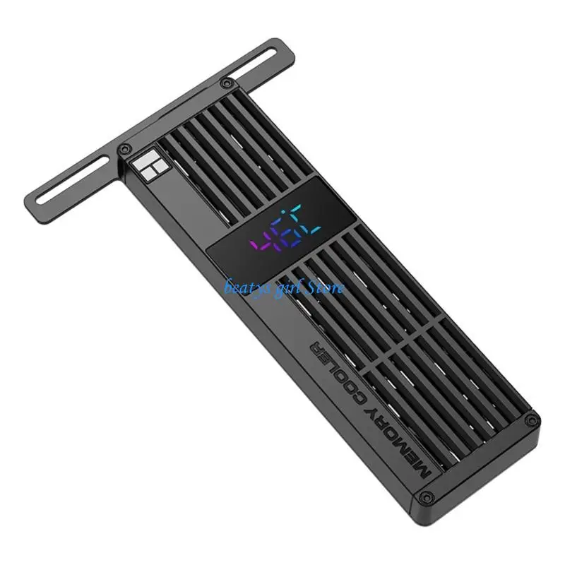 C7AB Memory Module Coolers With ARGB Lighting And Real Time Temperature Monitoring