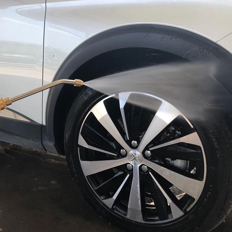 6 Size Car Washer Multi-Angled Metal Rod Jet Lance For High Pressure Washer Water Gun Extension Wand Lance For Pressure Cleaner