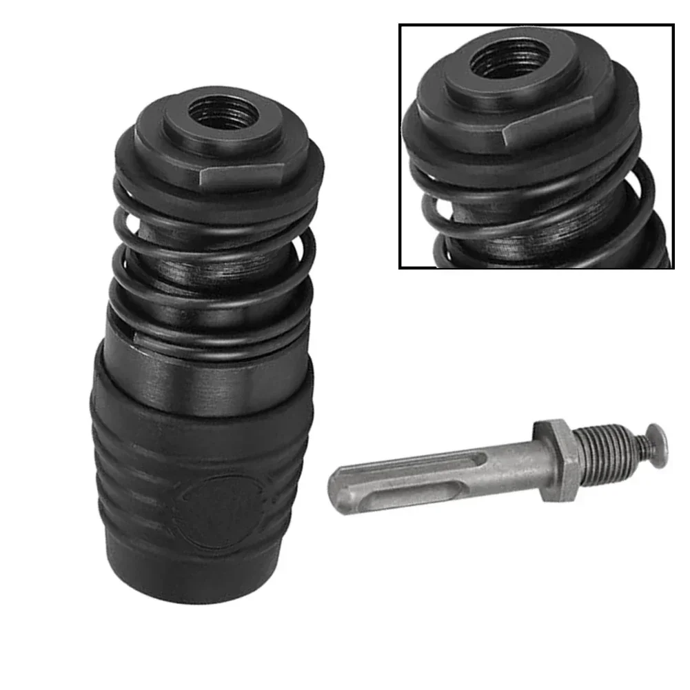 Carpentry Drill Chuck Adapter Drill Bit Converter 1/2 X 20 UNF Thread Abrasion Resistance Black Color Erosion Resistant