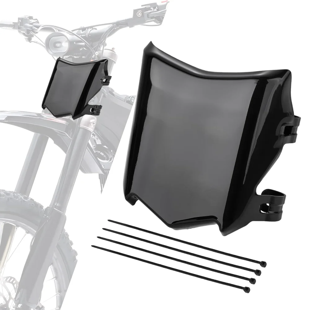 Placa de Número para Motocicletas Surron S X Talaria Sting, Acessório de Placa de Licença Dianteira para Stark Varg Q20 e-Bike Elétrica Off-Road