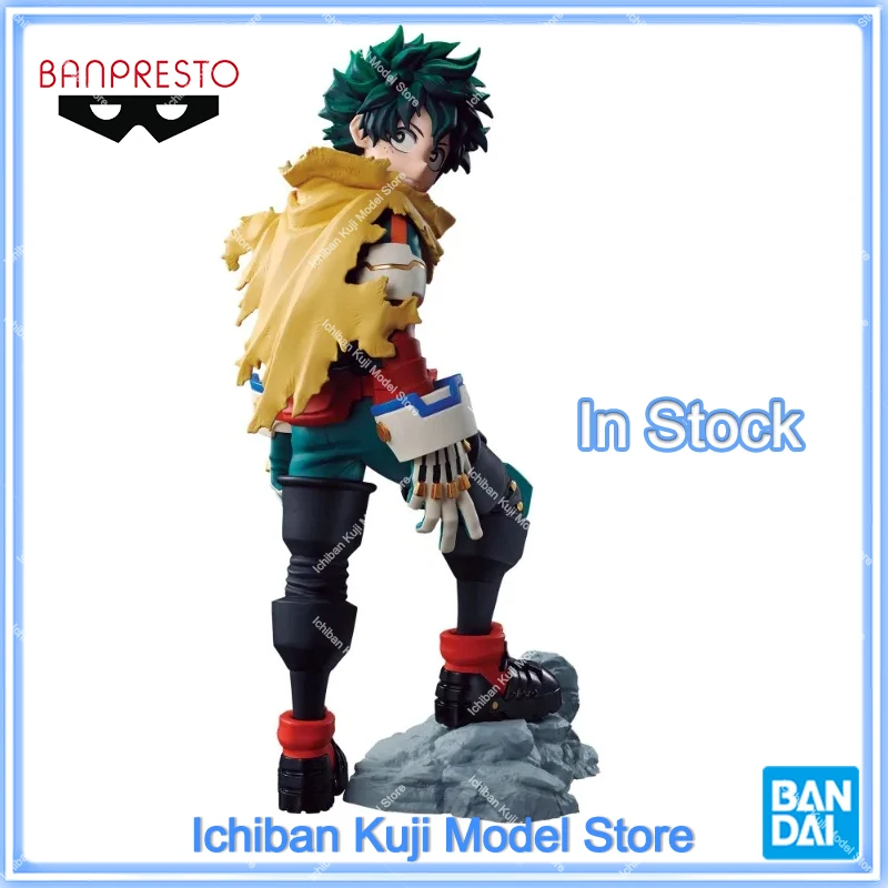 Original In Stock  BANDAIBANPRESTO My Hero Academia THE MOVIE Izuku Midoriya PVC Anime Action Figure Collection Model Toys Gifts