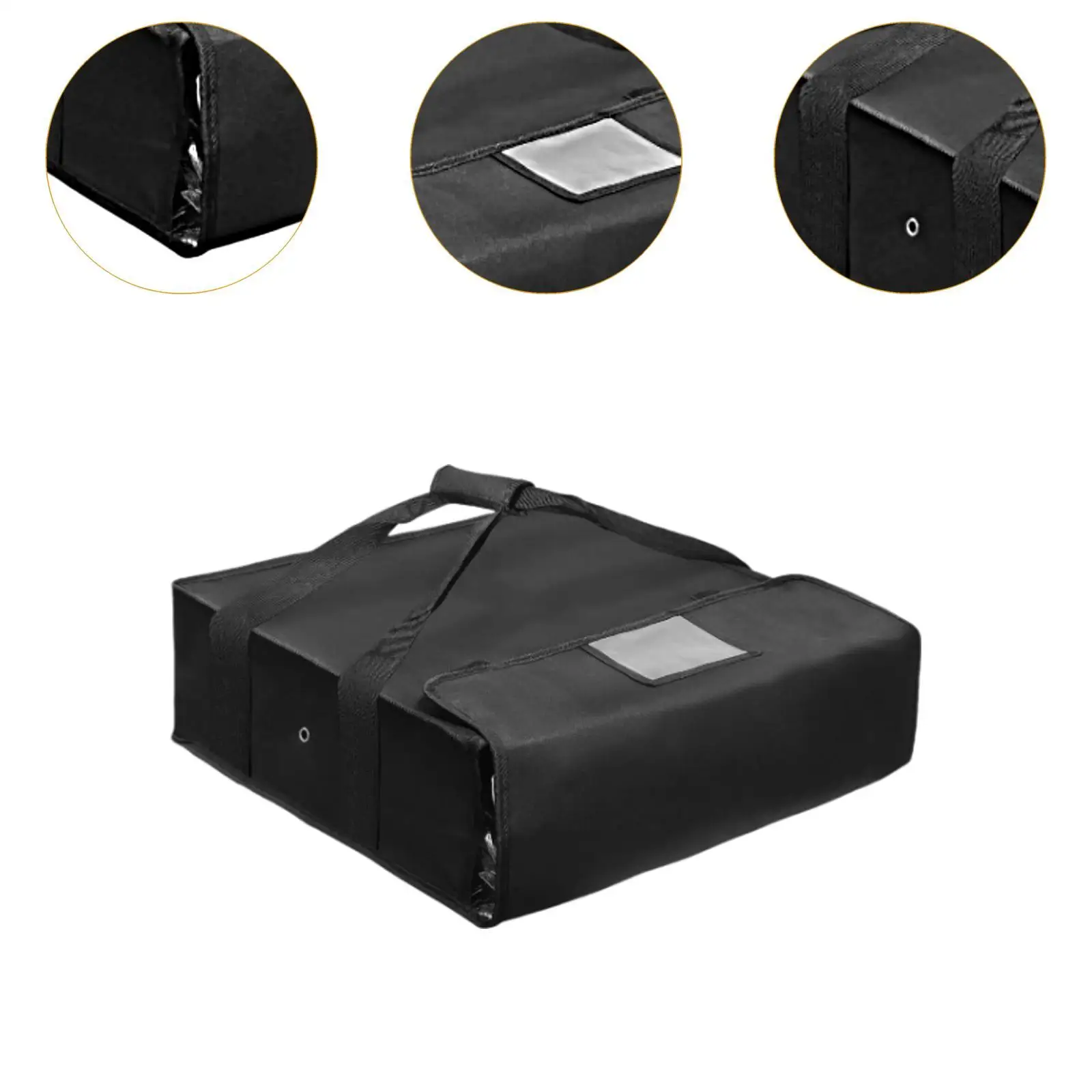 حقيبة بيتزا أكثر دفئا، حاوية مقاومة للماء، حقيبة توصيل بيتزا شخصية