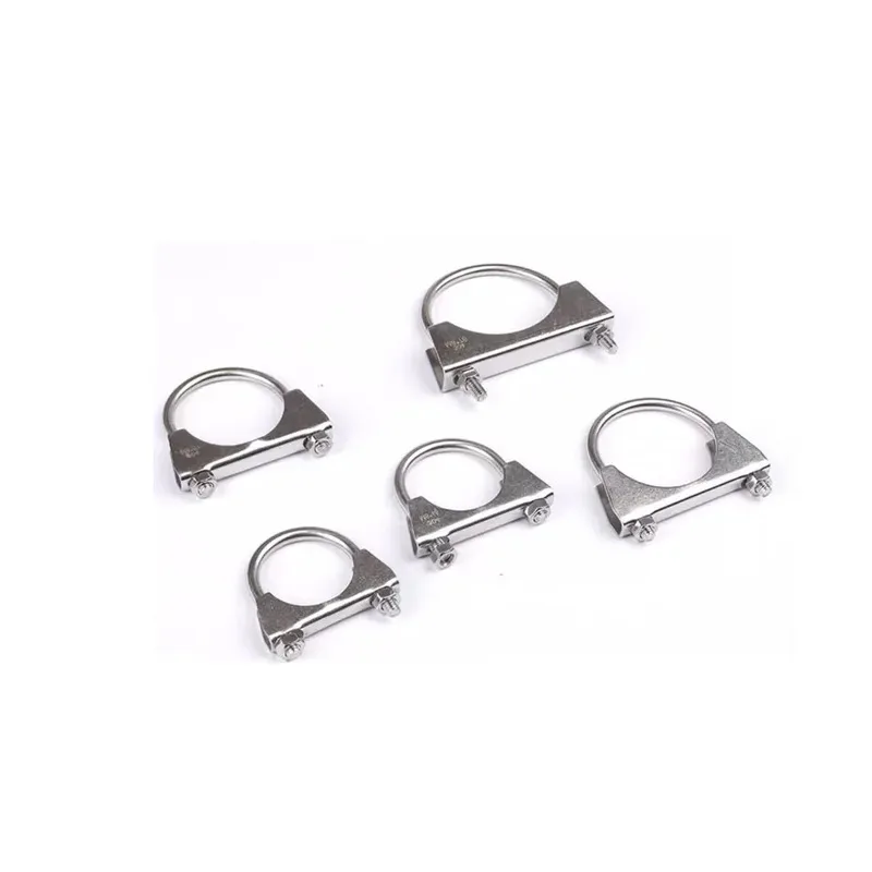 

Прочный хомут для труб с U-образным болтом из нержавеющей стали 304 с перегородкой для морской выхлопной трубы M8 и M10