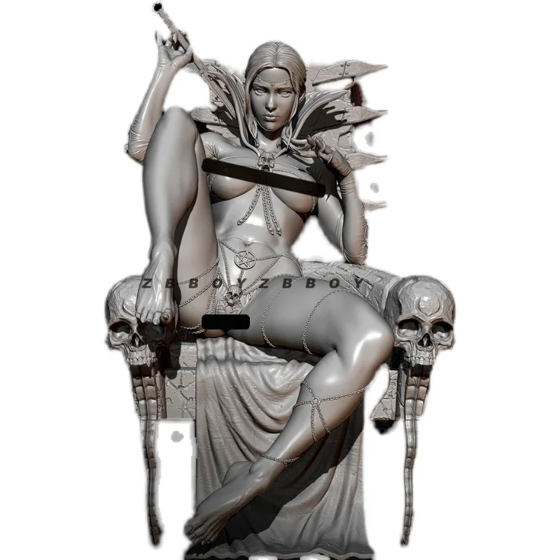 Resina figura modelo Kits, beleza DIY, auto-montado, TD-3075, 1:24