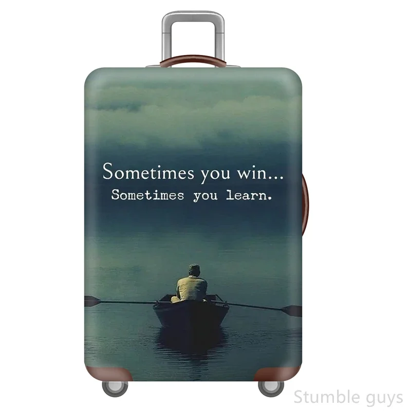 

Protective Elastic Luggage Cover Washable Anti-Wear Dustproof Suitcase Protector Sturdy Travel Accessory All Trip Types